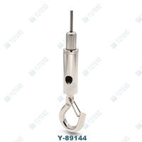 cable gripper with spring  for hanging systemY-89144