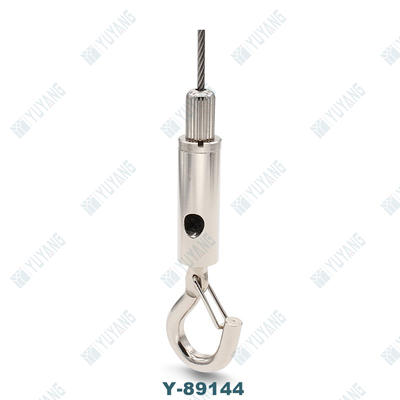 cable gripper with spring  for hanging systemY-89144