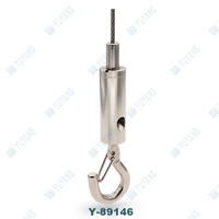 cable gripper with spring for decoration and  sign Y-89146
