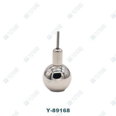 round shape brass wire grip lock for hanging system Y-89168