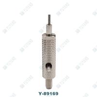 faceted nickle plated side exist cable gripper Y-89169