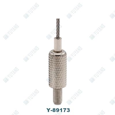 customized faceted  cable gripper for led light Y-89173