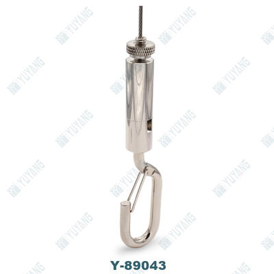 Removable Cable gripper with Hook for hanging lights ceiling attachment Y-89043