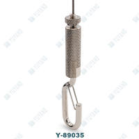 Cord grip with hook for hanging light hardware Y-89035